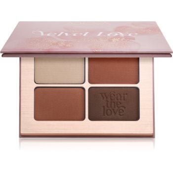 ZOEVA Velvet Love Eyeshadow Quad paletă cu farduri de ochi - imagine 2